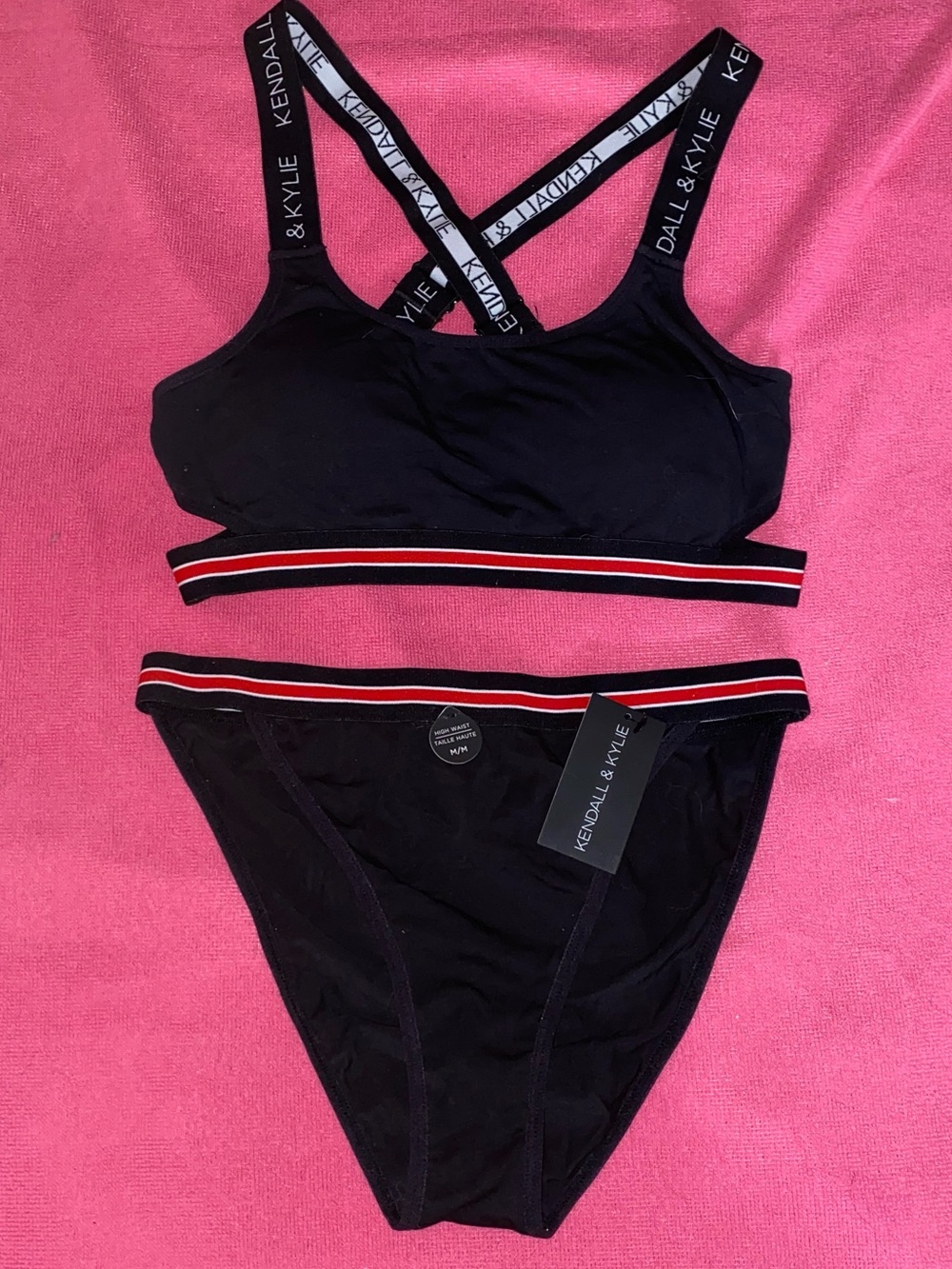Kendall & Kylie Black lounge set